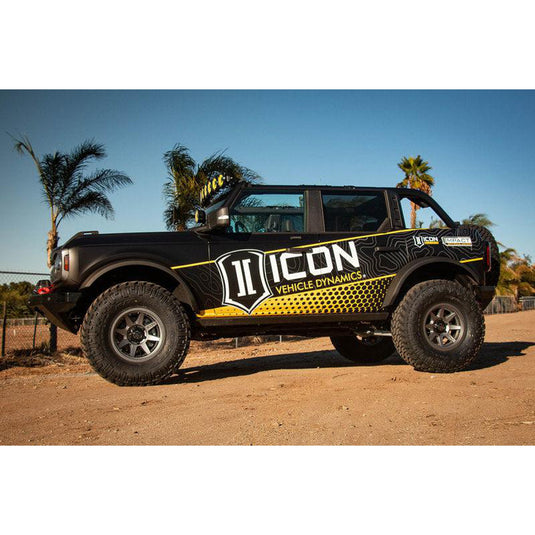 ICON 21+ Ford Bronco Tubular Rear Track Bar Kit - Adjustable