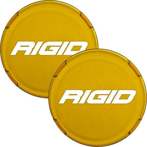 Rigid Industries 360-Series 6in Light Covers - Yellow (Pair) | 363662