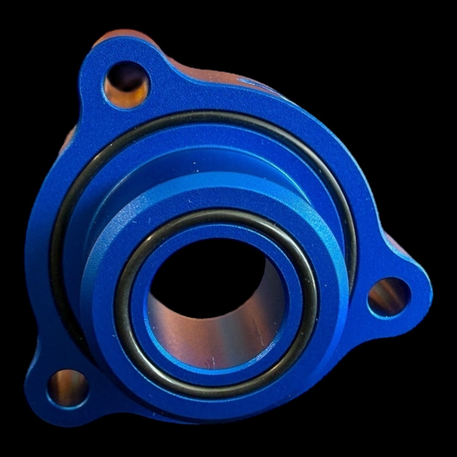 Buckle Up Off-Road Blue Blow Off Valve Spacer for Ford Bronco, Bronco Raptor, Ranger Raptor & More