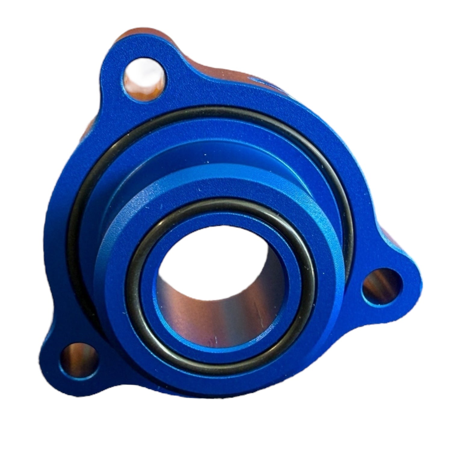 Buckle Up Off-Road Blue Blow Off Valve Spacer for Ford Bronco, Bronco Raptor, Ranger Raptor & More
