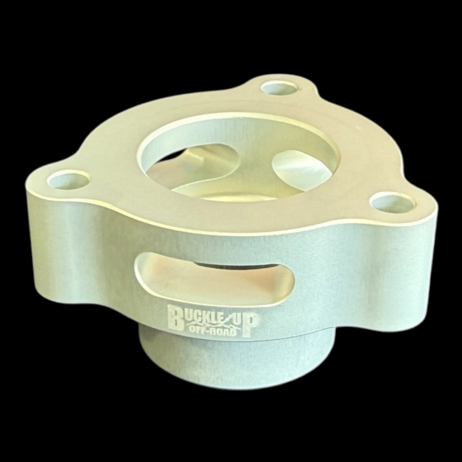 Buckle Up Off-Road Silver Blow Off Valve Spacer for Ford Bronco, Bronco Raptor, Ranger Raptor & More | USA MADE
