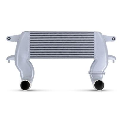 Mishimoto High-Mount Intercooler Kit for 2021-2024 Ford Bronco 2.3L (Silver Intercooler, Black Pipes) | MMINT-BR23-21HKSLBK