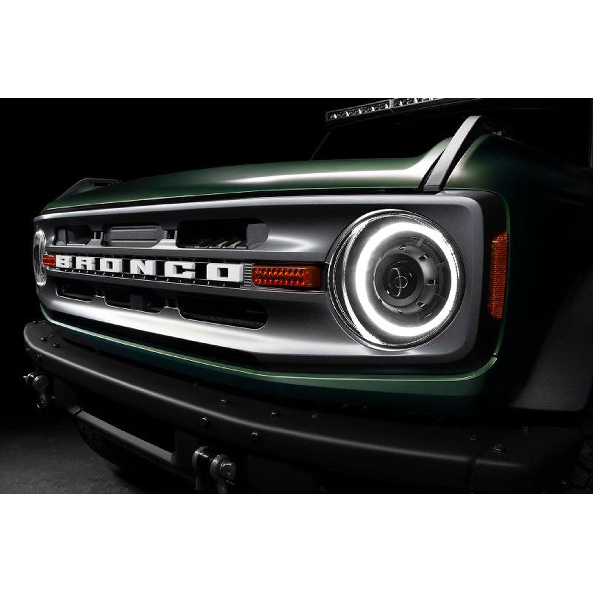 Oracle Oculus Bi-LED Projector Headlights - Amber/White Switchback for 2021+ Ford Bronco