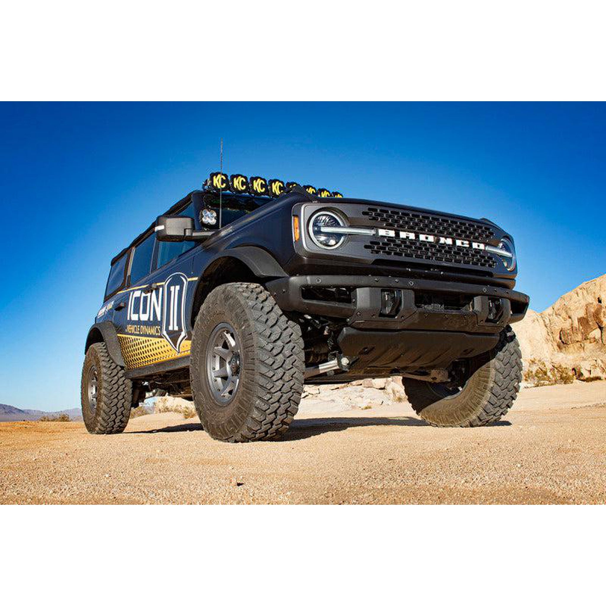 ICON Hoss 2.0 Front EXP Coilover 2.5in for 2021+ Ford Bronco | ico48602