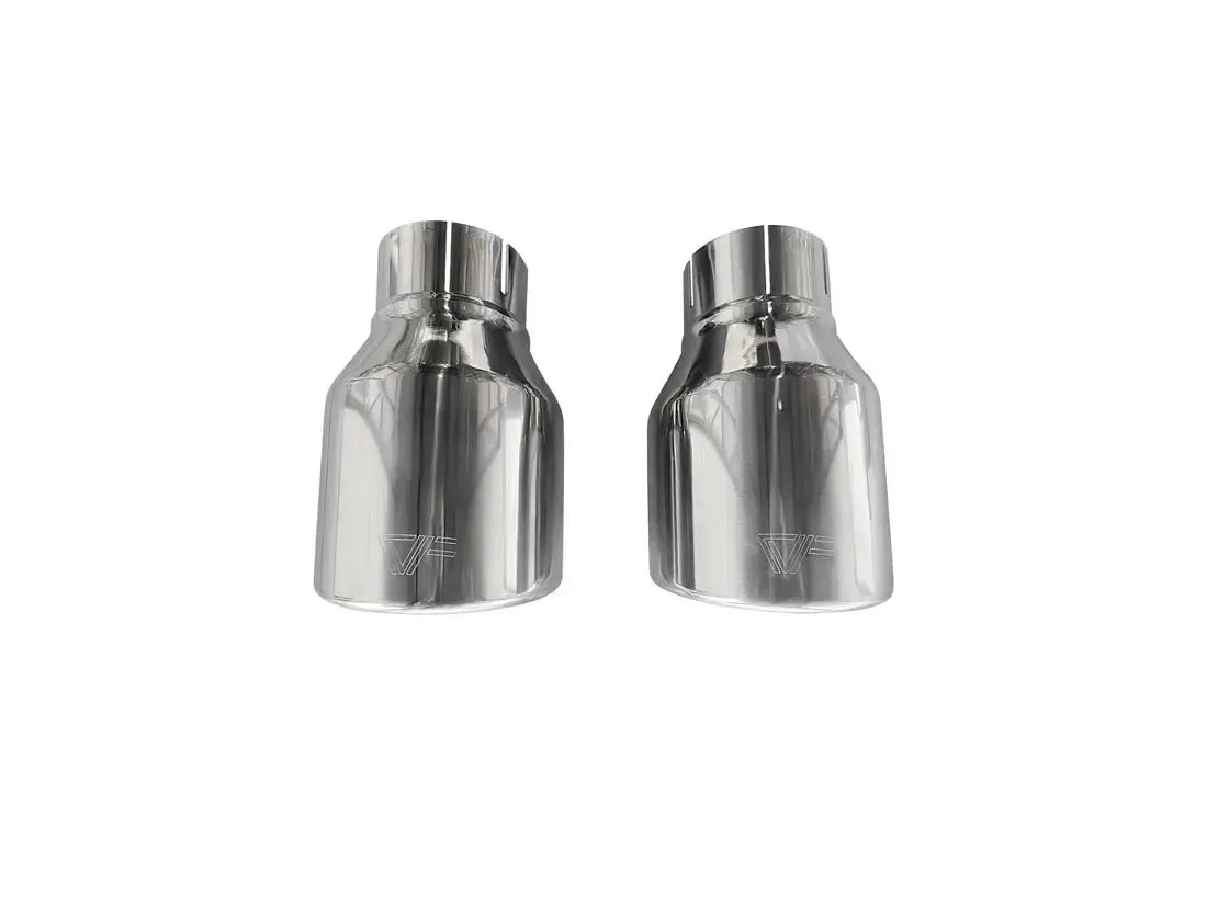 CV Fabrication Cruiser Cat-Back Exhaust (SILVER tips) for 2021-2024 Ford Bronco 2.3L & 2.7L