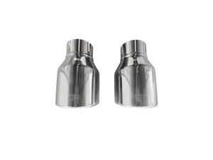 CV Fabrication Cruiser Cat-Back Exhaust (SILVER tips) for 2021-2024 Ford Bronco 2.3L & 2.7L