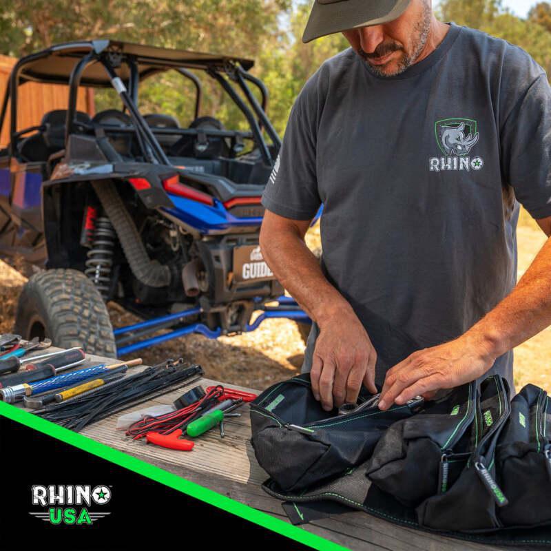Rhino USA Heavy Duty Off-Road Tool Bag/Roll Black | RNO-TOOL-ROLL