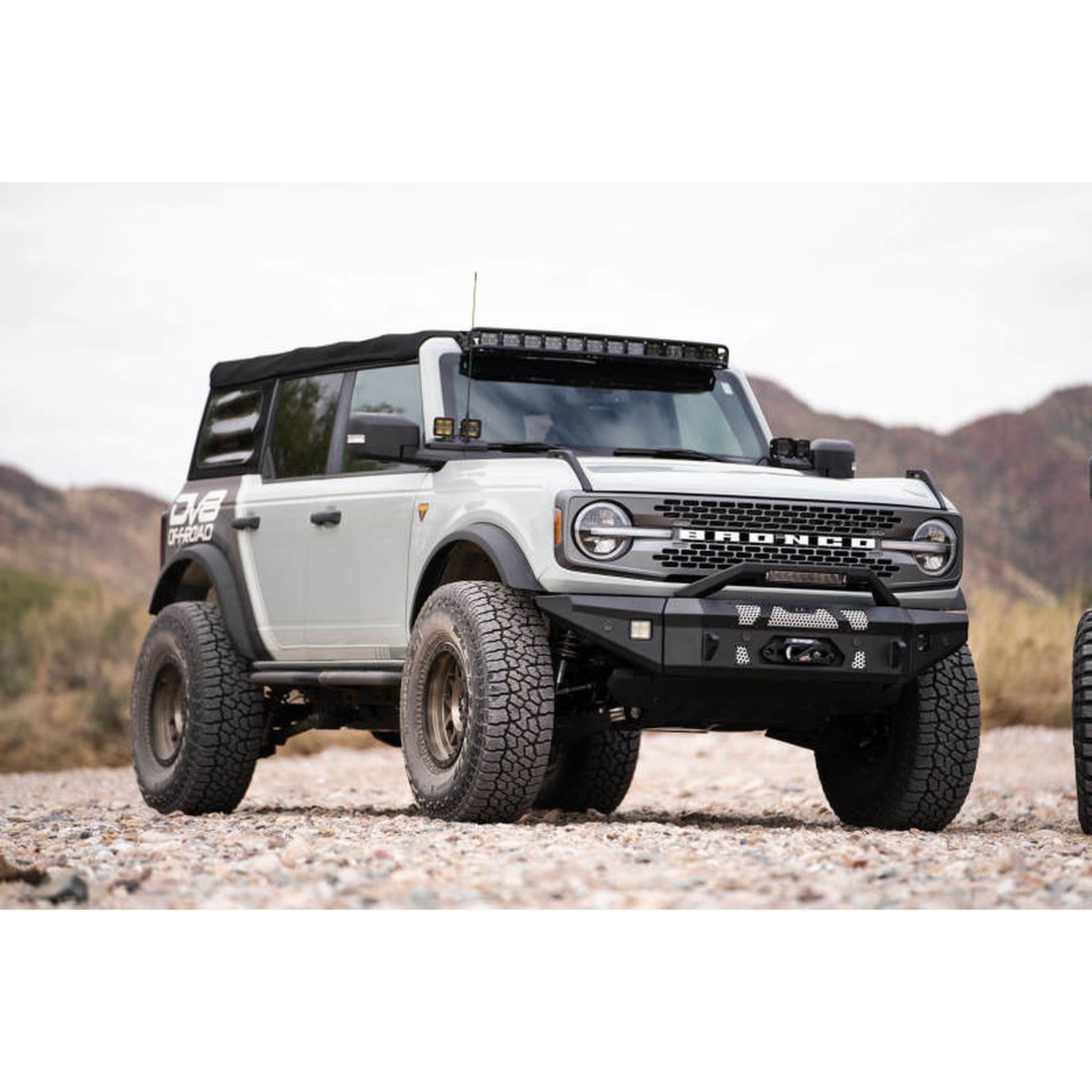 DV8 Offroad A-Pillar Pod Light Mounts for 2021+ Ford Bronco | dveLBBR-02