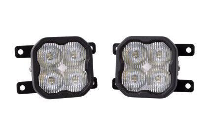 Diode Dynamics SS3 Pro Type AS LED Fog Light Kit DD6991 - White SAE w/ ABL