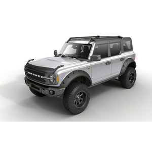 AVS Aeroskin II Textured Low Profile Hood Shield - Black for 2021+ Ford Bronco | avs436183