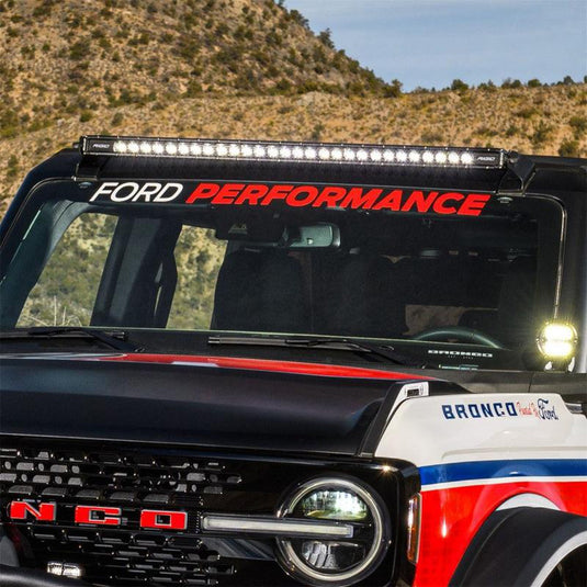 Ford Performance Ford Performance Bronco Windshield Banner - White/Red