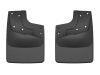 WeatherTech No Drill Mud Flaps 120187 - 2024+ Ford Ranger Raptor Supercrew Rear | Black