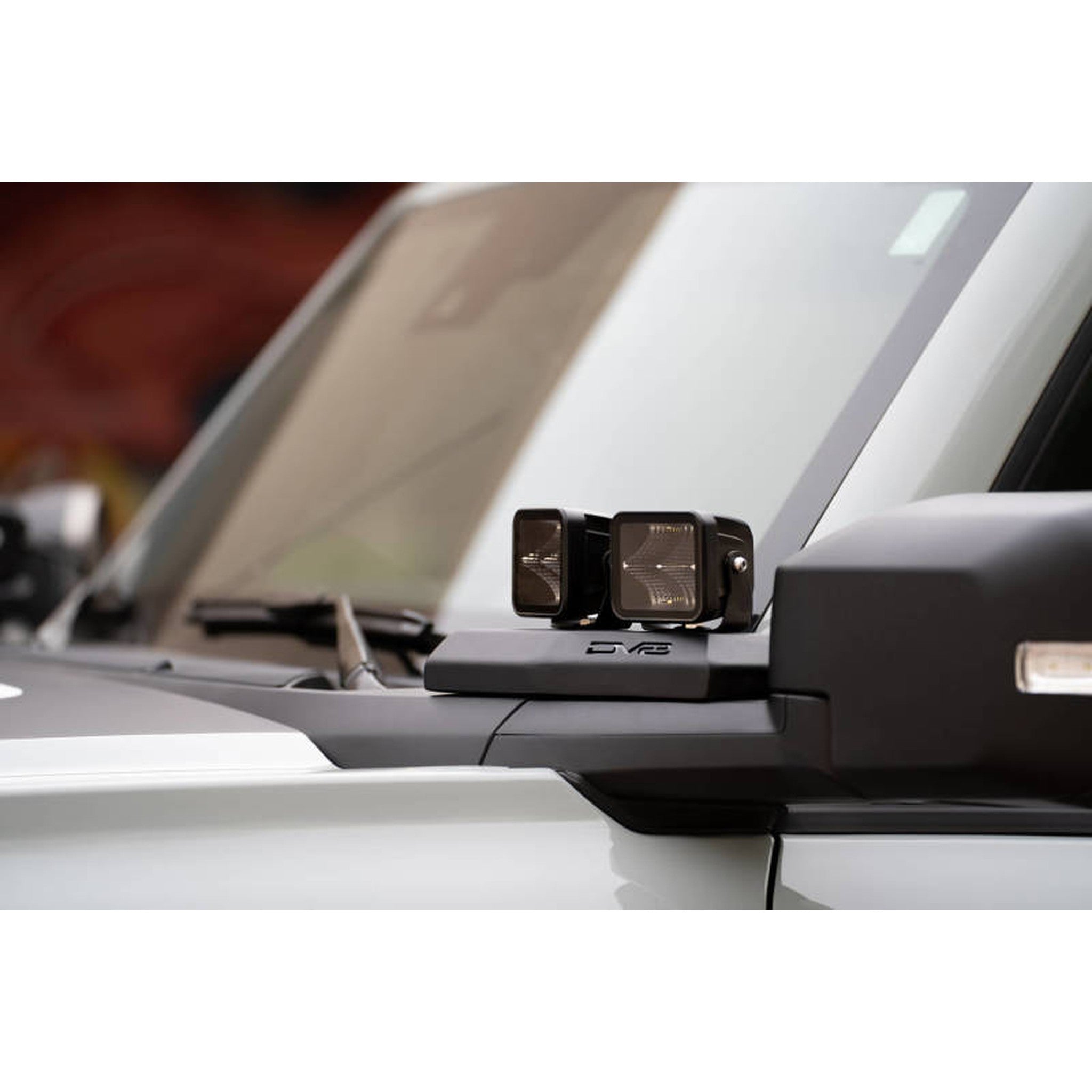 DV8 Offroad A-Pillar Pod Light Mounts for 2021+ Ford Bronco | dveLBBR-02