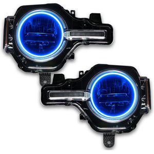 Oracle Base Headlight LED Halo Kit - ColorSHIFT - w/ Simple Controller for 2021+ Ford Bronco