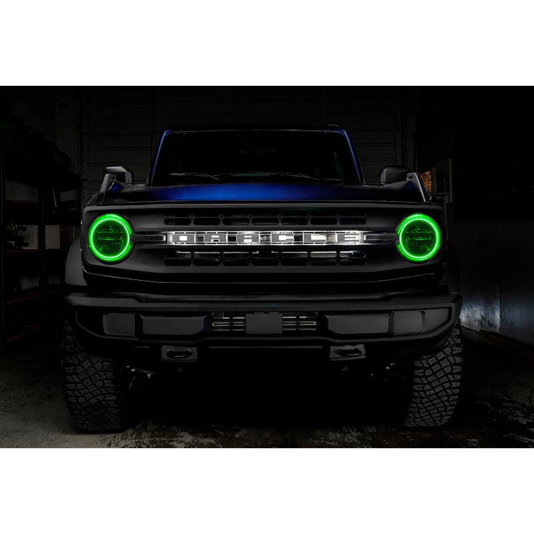 Oracle Base Headlight LED Halo Kit - ColorSHIFT - w/ 2.0 Controller for 2021+ Ford Bronco