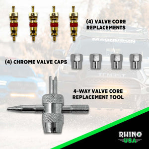 Rhino USA 60Psi Tire Deflator Gauge | DEFLATOR-GAUGE