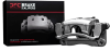 DFC 331-54289 Premium Brake Caliper (Front Left) Silver | 2021+ Ford Bronco & 2019+ Ford Ranger