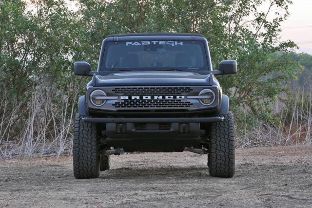 Fabtech (Non-Bilstein) 4in UCA Kit w/ BJ & Shock Spacers 21-24 Ford Bronco 4WD | K2424