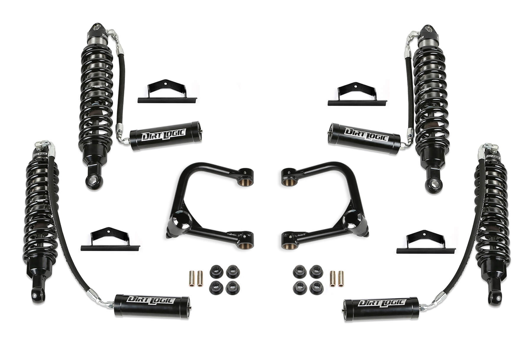 Fabtech (Bilstein) 3in UCA Kit w/ BJ & DLSS Resi Shocks 21-24 Ford Bronco 2Door 4WD | K2427DL