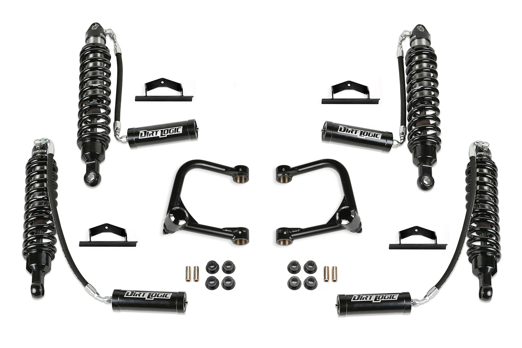 Fabtech (Non-Bilstein) 4in UCA Kit w/ BJ & DLSS Resi Shocks 21-24 Ford Bronco 2Door 4WD | K2428DL
