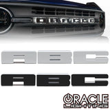 ORACLE Lighting Universal Illuminated LED Letter Badges - Matte White Letters w/ White LED for 2021+ Ford Bronco