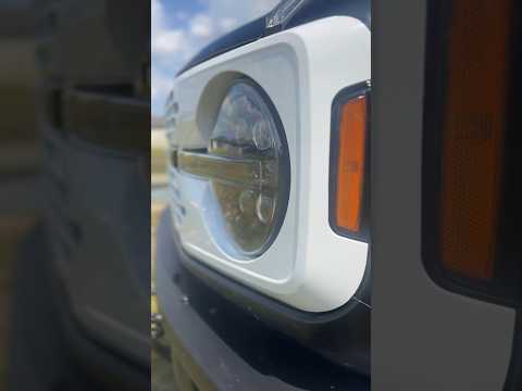 Buckle Up Off-Road Gloss White Grille for 2021+ Ford Bronco (Badlands-Style)