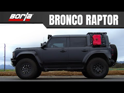 Borla Cat-Back Exhaust System ATAK 2022-2024 Ford Bronco Raptor | bor140935