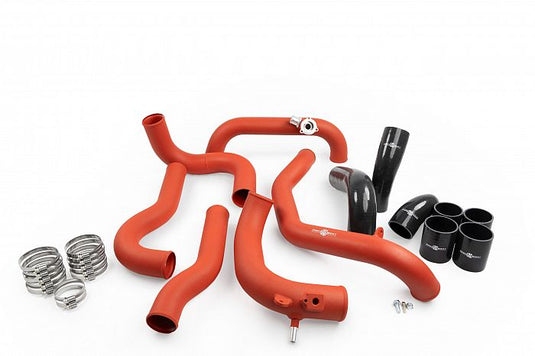 Process West Next Gen Red Intercooler Piping Kit for 2024+ Ranger Raptor | PRW-PWRRIC02R-pipe