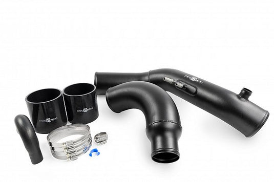 Process West 3.5" Air Intake Crossover Pipe - Black - for 2024+ Ford Ranger Raptor | PRW-PWRRCP01B