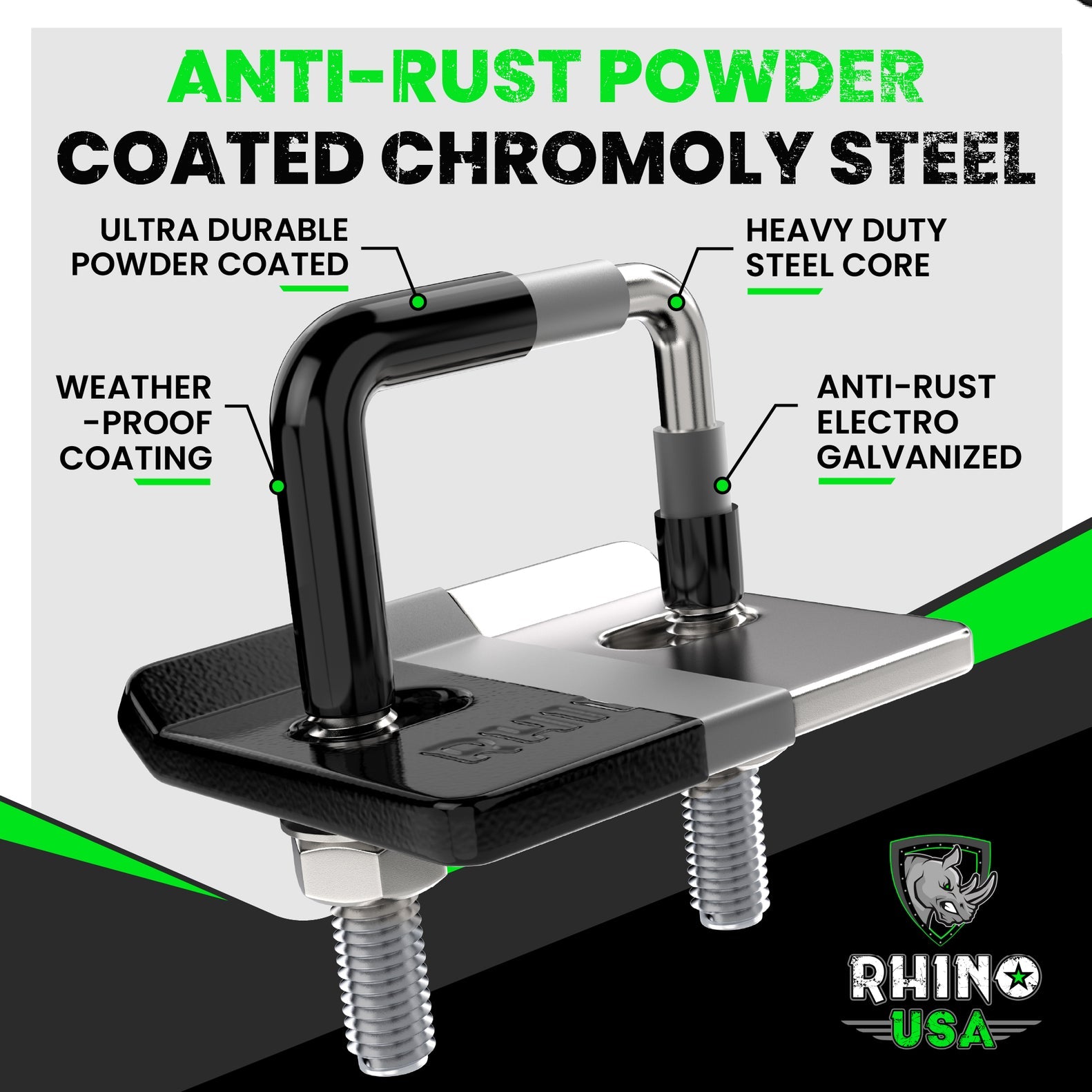 Rhino USA Hitch Tightener Anti-Rattle Clamp For 2.5In Receiver | HITCH-TIGHT-2.5