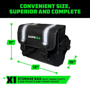 Rhino USA Ultimate Recovery Gear Storage Bag (Black) | RNO-RECOVERY-BAG