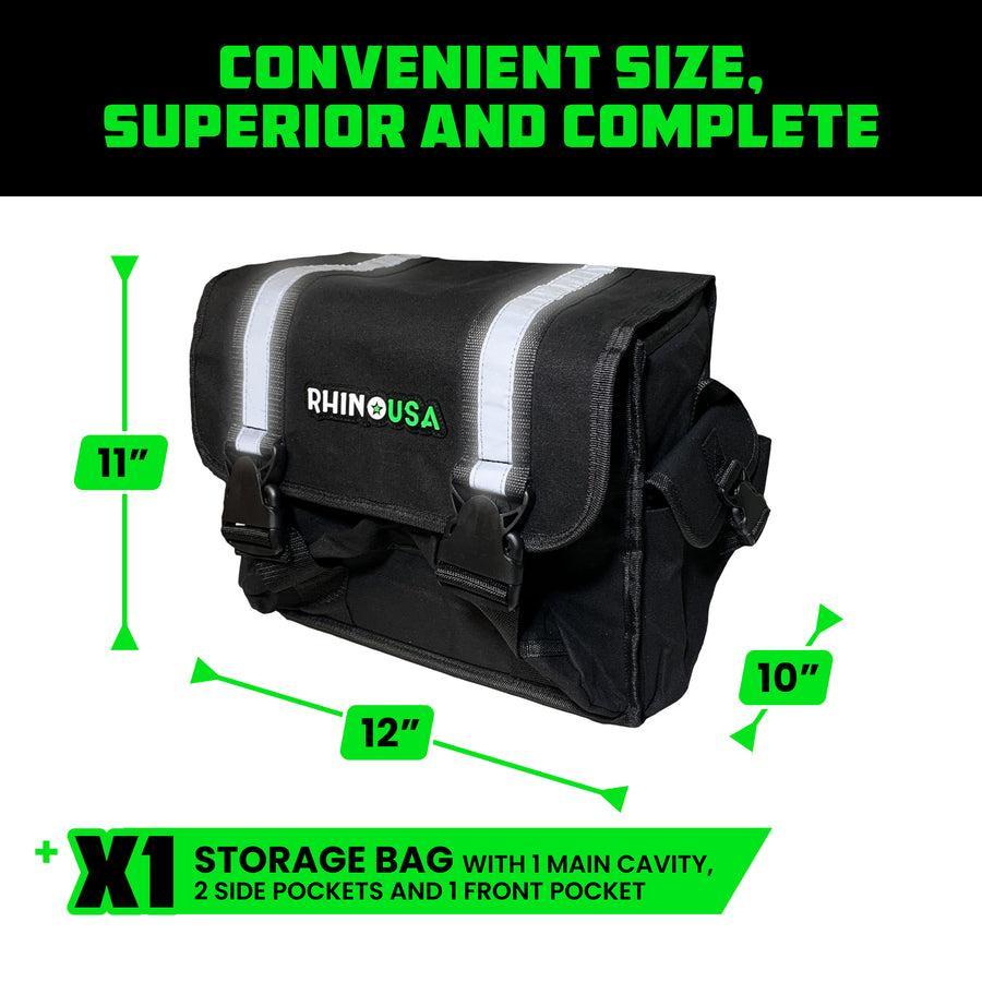 Rhino USA Ultimate Recovery Gear Storage Bag (Black) | RNO-RECOVERY-BAG