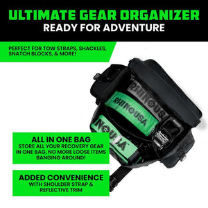Rhino USA Ultimate Recovery Gear Storage Bag (Black) | RNO-RECOVERY-BAG