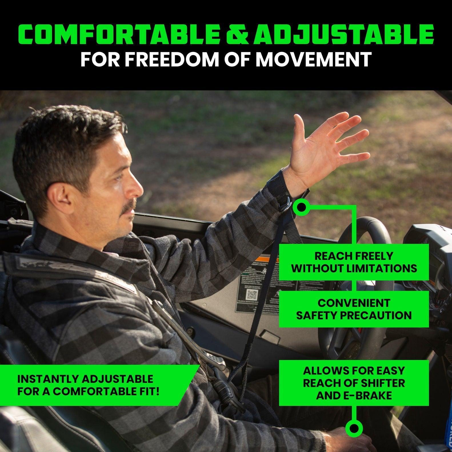 Rhino USA Off-Road Wrist Restraints (Pair) | RNO-RESTRAINTS