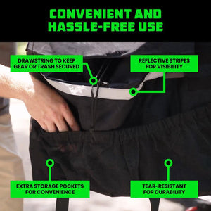 Rhino USA Spare Tire Trash Bag - Black | TIREBAG-BLK