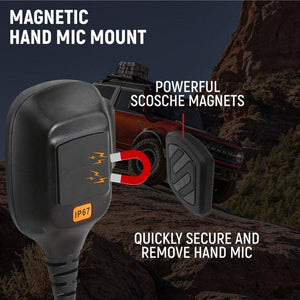 Rugged Radios Two-Way GMRS Mobile Radio Kit 41 Watt - G1 Waterproof 21+ Ford Bronco | BRONCO-G1