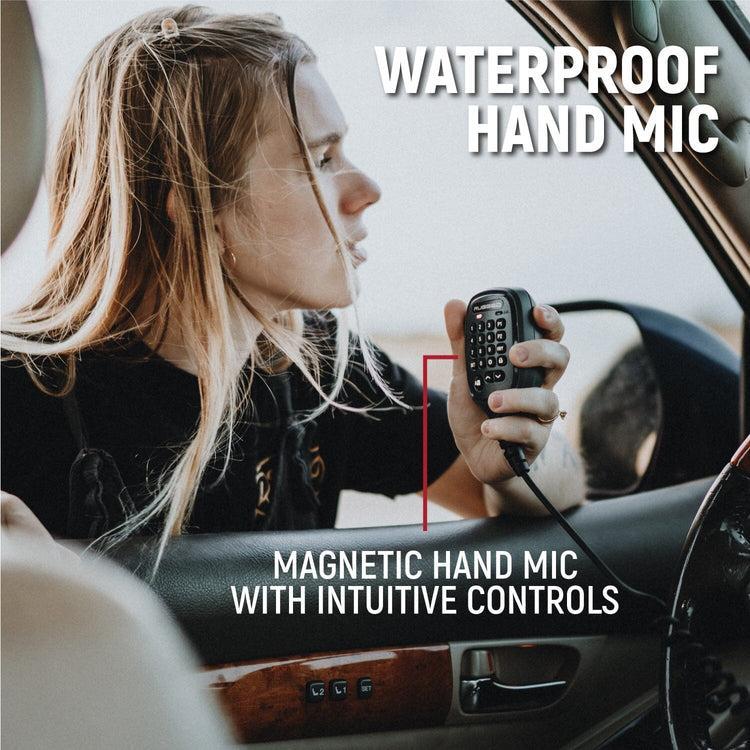 Rugged Radios Radio Kit - G1 ADVENTURE SERIES Waterproof GMRS Mobile Radio with Antenna | RK-G1