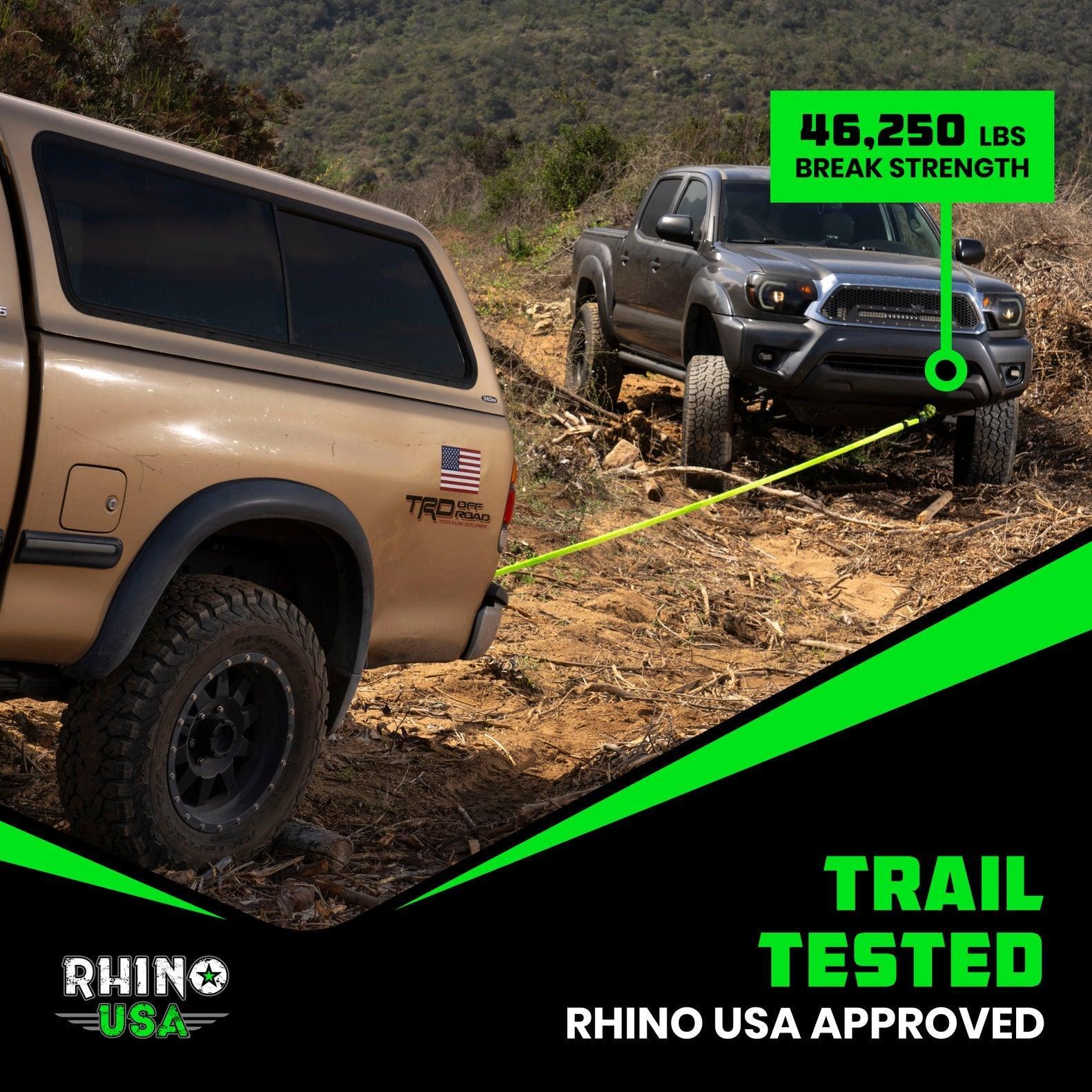Rhino USA Synthetic Soft Shackle Green | SFTSHACK-12-GRN-1