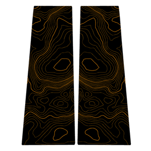 StickerFab Topographic B Pillar Overlays - 2024+ Ranger