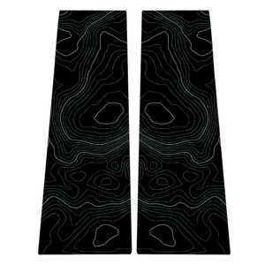 StickerFab Topographic B Pillar Overlays - 2024+ Ranger