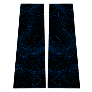 StickerFab Topographic B Pillar Overlays - 2024+ Ranger