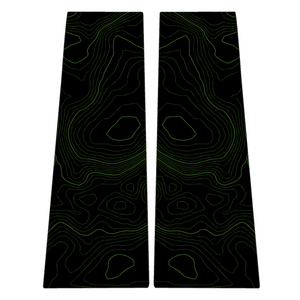 StickerFab Topographic B Pillar Overlays - 2024+ Ranger