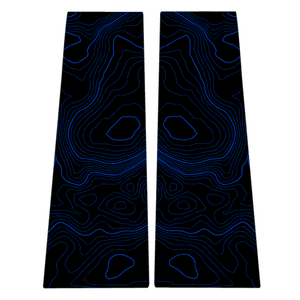 StickerFab Topographic B Pillar Overlays - 2024+ Ranger