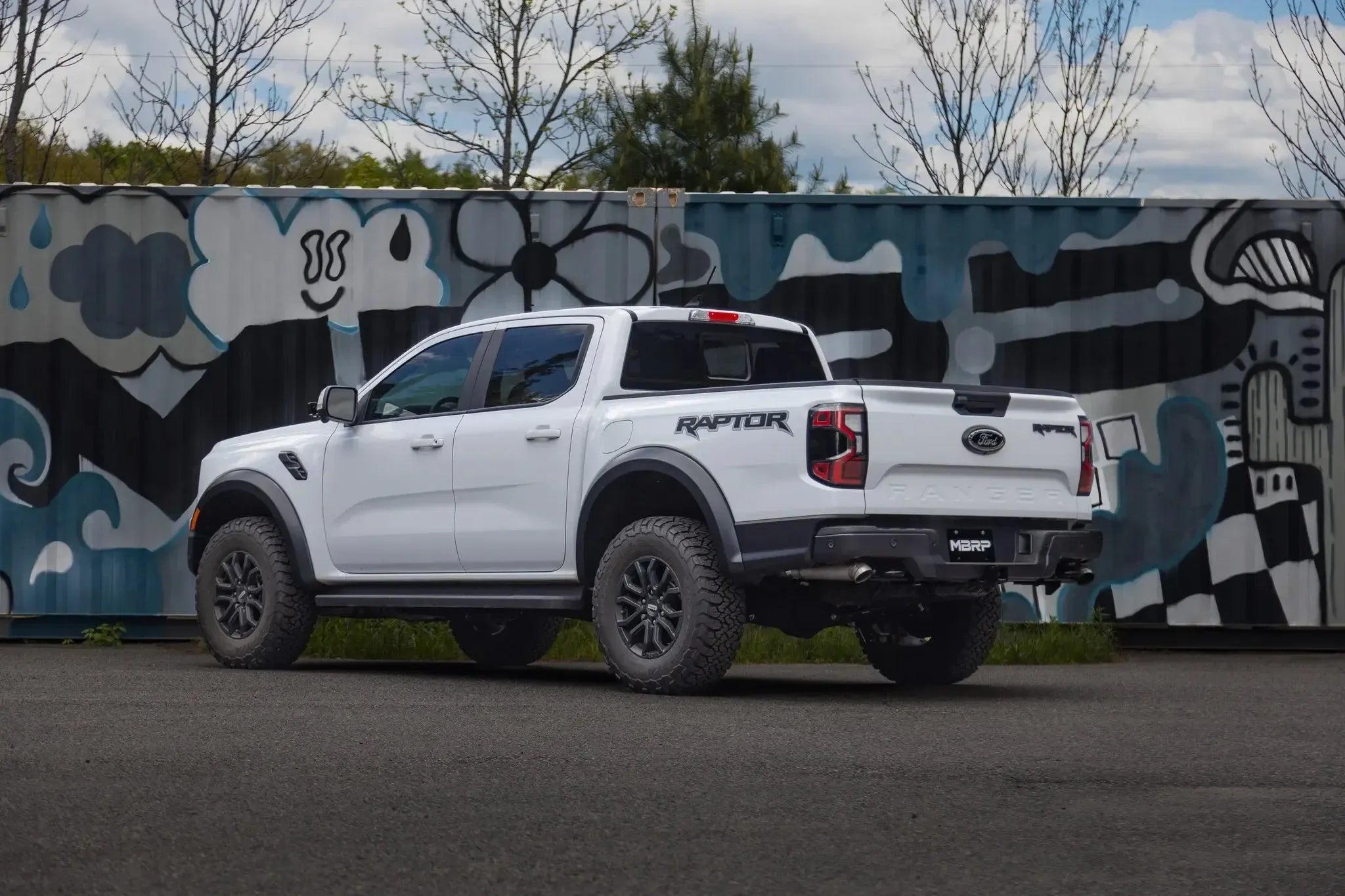 MBRP 304 Stainless Steel 3 inch Axle Back Exhaust for 24+ Ford Ranger Raptor | S5270304
