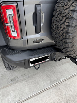 StickerFab Ford Bronco Rear Oval Emblem Overlay (Tint or Solid) - 2021-2023 Bronco / Bronco Sport