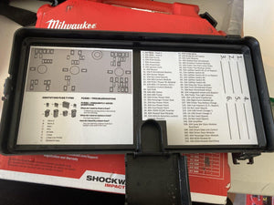StickerFab Fuse Labels (Underhood and Understeering) - 2021+ Ford Bronco
