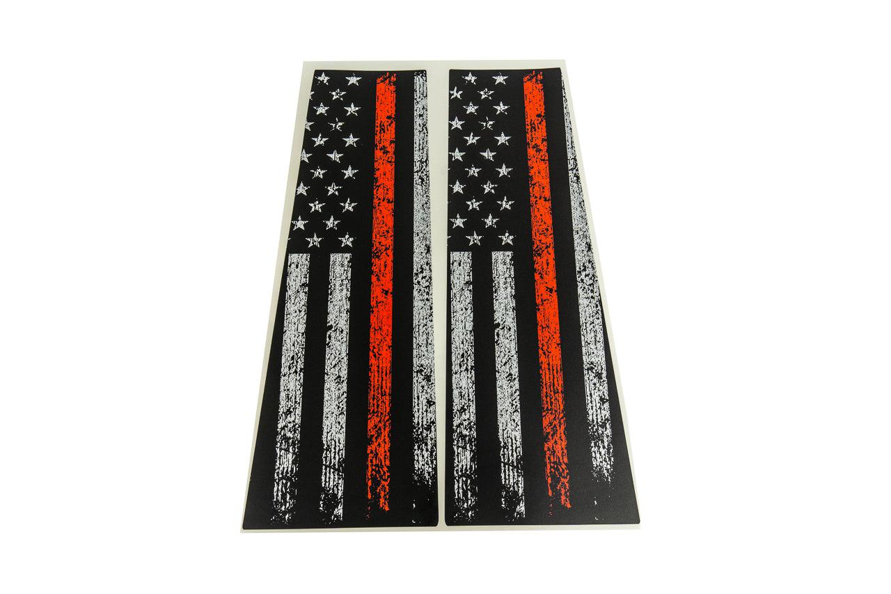 American Flag Pillar Protection Kit (Printed Series) - 2021+ Bronco 4 Door