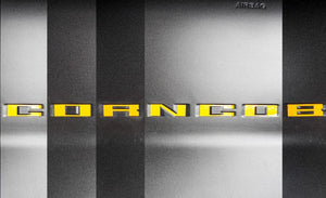 StickerFab CORNCOB Medium Overlay Universal Letters fit Dash Letters of 2021+ Ford Bronco