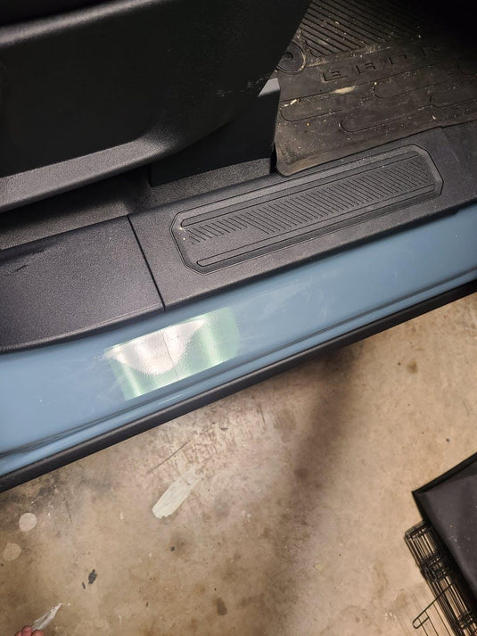 StickerFab Vinyl Door Sill Protectors - 2021+ Ford Bronco 4 Door