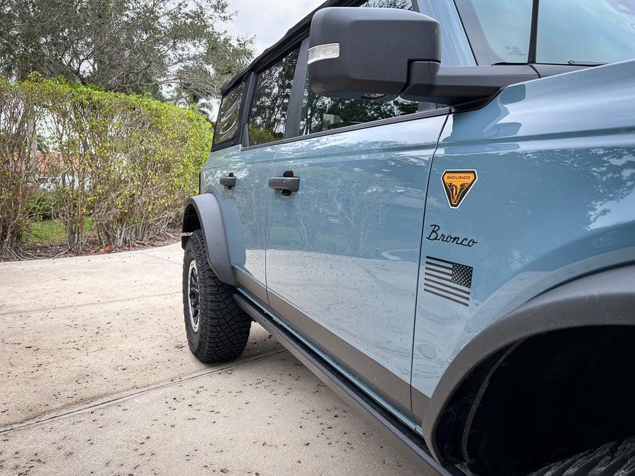 StickerFab EZ Install Door Cup Protectors - 2021+ Ford Bronco